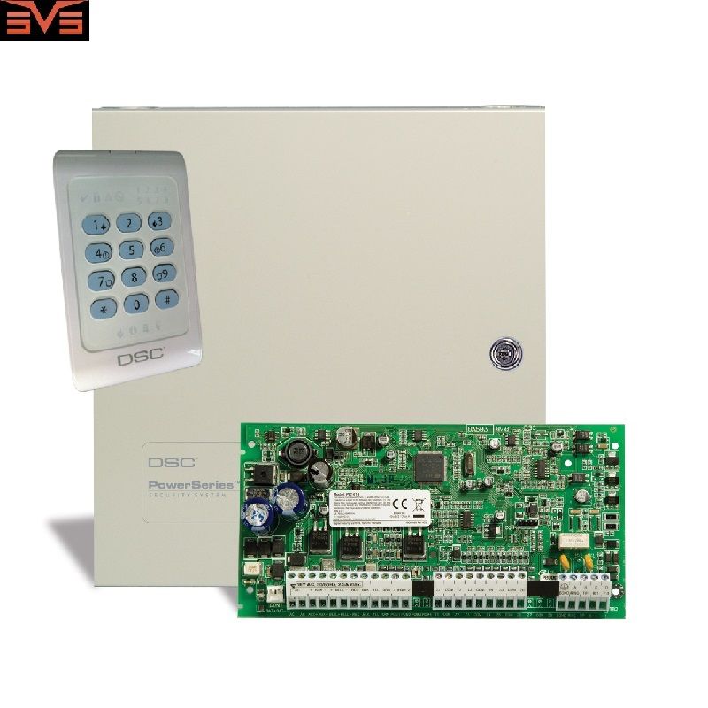 Alarmna centrala DSC PC1616 + tipkovnica