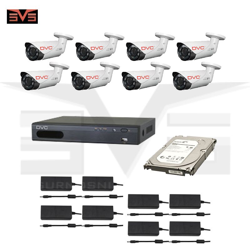 Videonadzor komplet DVC 8 kamera | DVC | Video nadzor | Kompleti video  nadzora | Sigurnosni Sustavi | Cijena | Ponuda | Prodaja