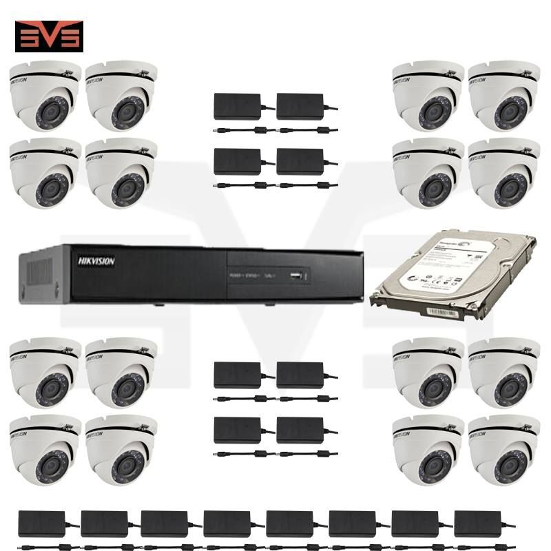 Videonadzor komplet Hikvision 16 kamera | HIKVISION | Video nadzor |  Kompleti video nadzora | Sigurnosni Sustavi | Cijena | Ponuda | Prodaja